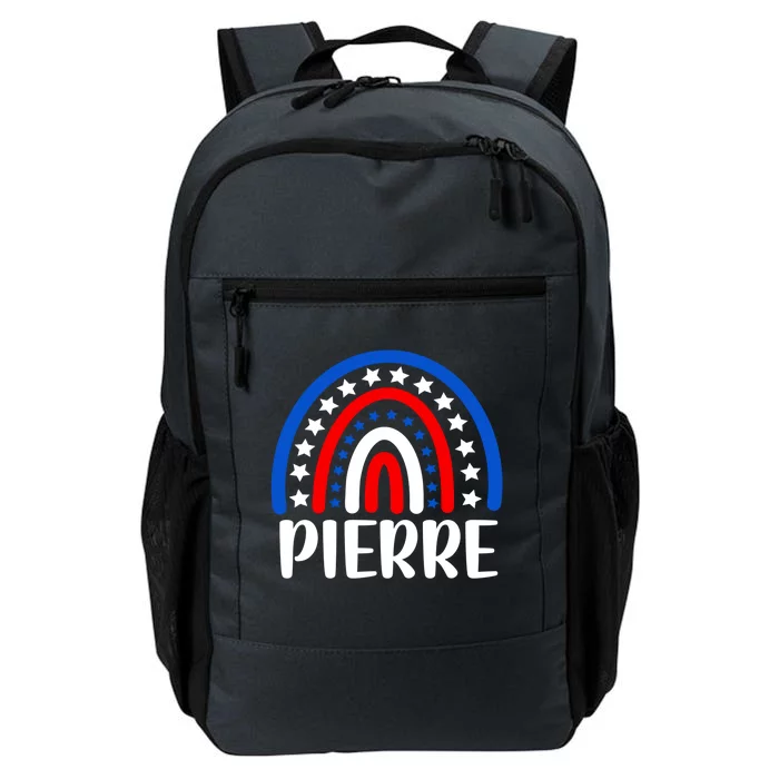 Pierre South Dakota Cool Gift I Love Pierre Usa Gift Daily Commute Backpack