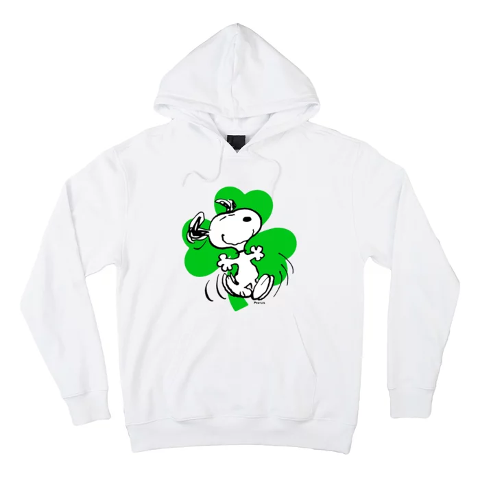 Peanuts Stpatricks Dancing Shamrock Hoodie