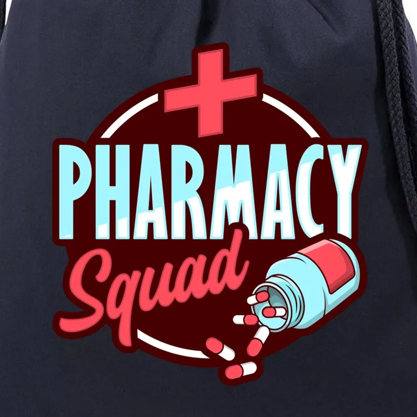 Pharmacy Squad Design Pharmacist Great Gift Drawstring Bag