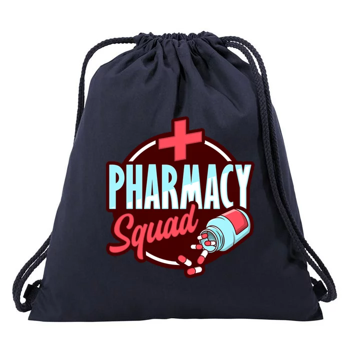 Pharmacy Squad Design Pharmacist Great Gift Drawstring Bag