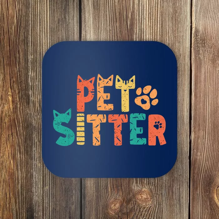 Pet Sitter Dog Watcher Walker Groomer Coaster