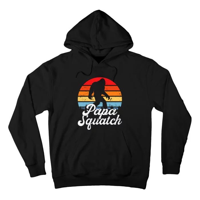 Papa Squatch Dad Bigfoot Sasquatch Plus Size Hoodie