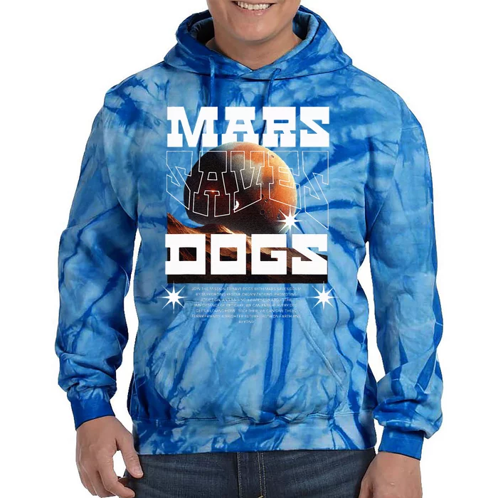 Planet Saves Dogs Tie Dye Hoodie