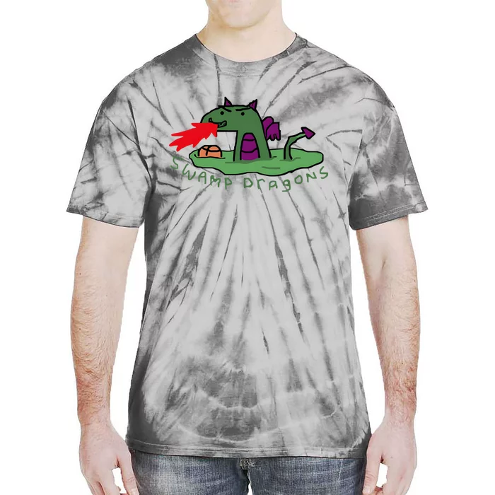 Paint Swamp Dragons Tie-Dye T-Shirt