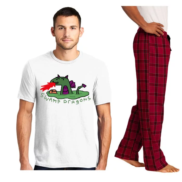 Paint Swamp Dragons Pajama Set