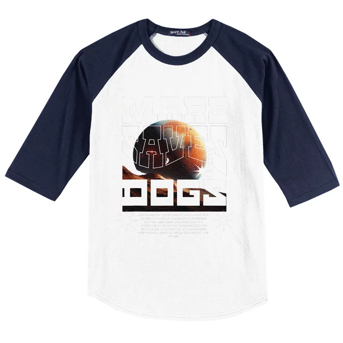 Planet Saves Dogs Baseball Sleeve Shirt