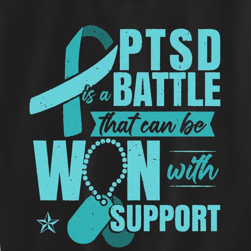 Posttraumatic Stress Disorder Support PTSD Kids Sweatshirt