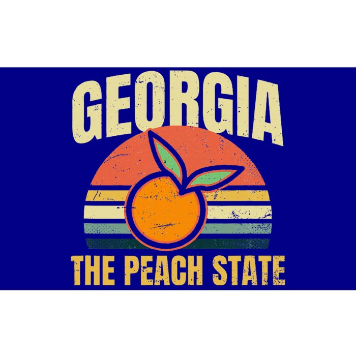 Peach State Design Georgia Peach Bumper Sticker