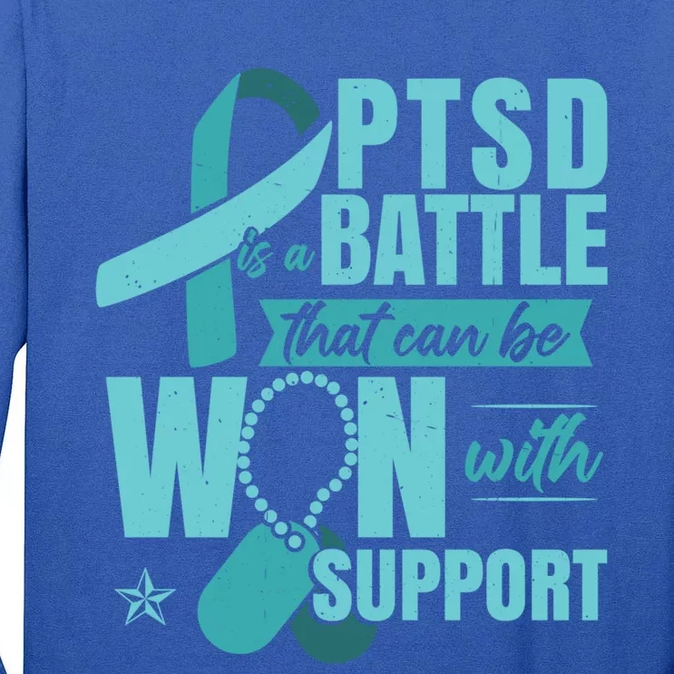 Posttraumatic Stress Disorder Support Ptsd Cool Gift Tall Long Sleeve T-Shirt