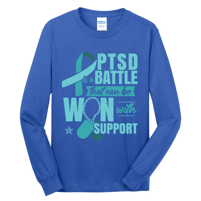 Posttraumatic Stress Disorder Support Ptsd Cool Gift Tall Long Sleeve T-Shirt