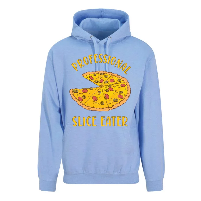 Professional Slice Eater Pizza Pie Lovers National Pizza Day Great Gift Unisex Surf Hoodie