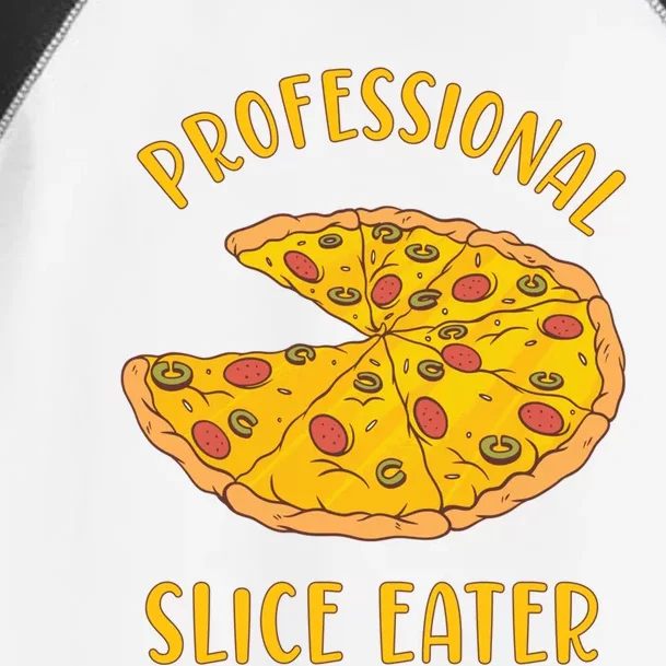 Professional Slice Eater Pizza Pie Lovers National Pizza Day Great Gift Toddler Fine Jersey T-Shirt