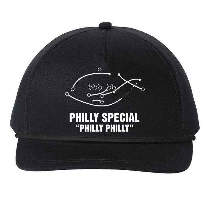 Philly Special Eagles Snapback Five-Panel Rope Hat