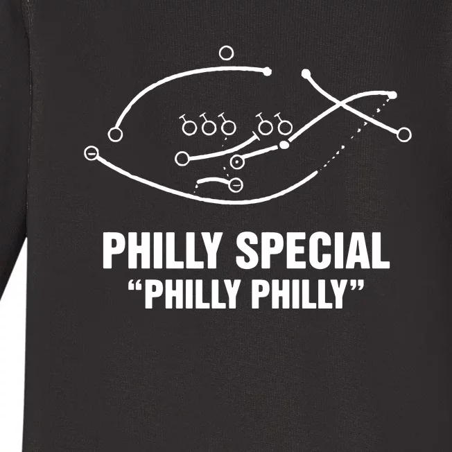 Philly Special Eagles Baby Long Sleeve Bodysuit