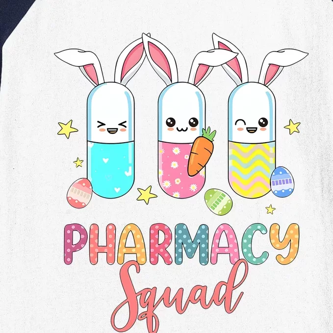 Pharmacy Squad Easter Day Nurse Baseball Sleeve Shirt