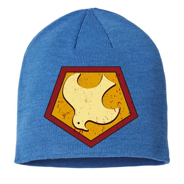 Peacemaker Superhero Emblem 8 1/2in Sustainable Knit Beanie