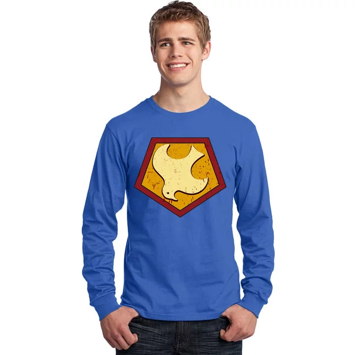 Peacemaker Superhero Emblem Tall Long Sleeve T-Shirt