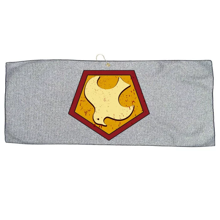 Peacemaker Superhero Emblem Large Microfiber Waffle Golf Towel