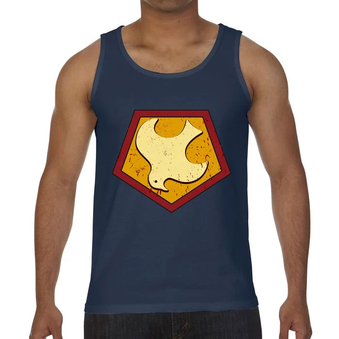 Peacemaker Superhero Emblem Comfort Colors® Tank Top