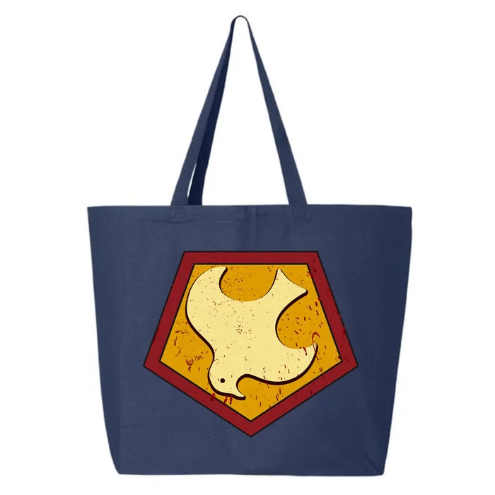 Peacemaker Superhero Emblem 25L Jumbo Tote