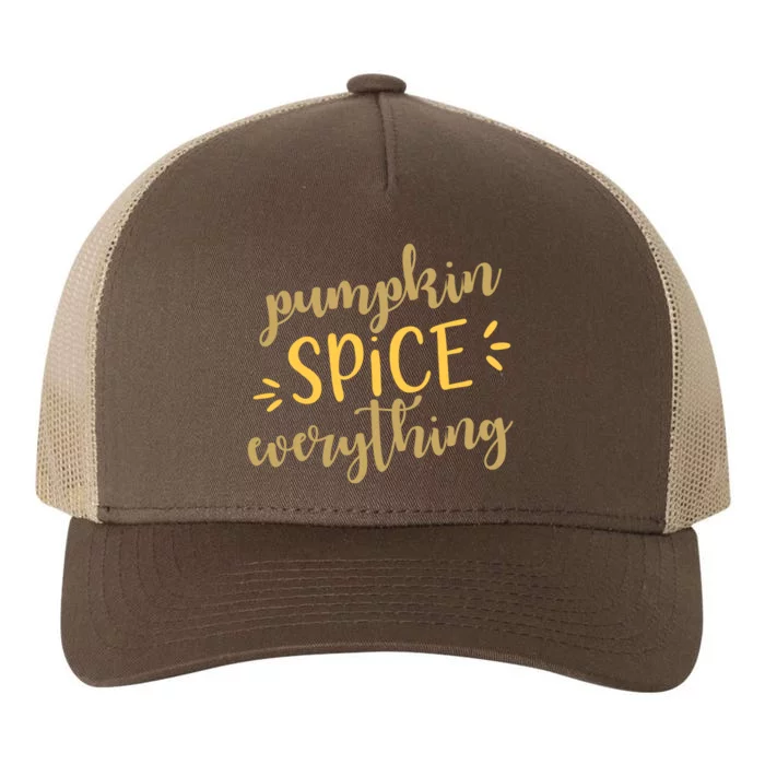 Pumpkin Spice Everything Yupoong Adult 5-Panel Trucker Hat