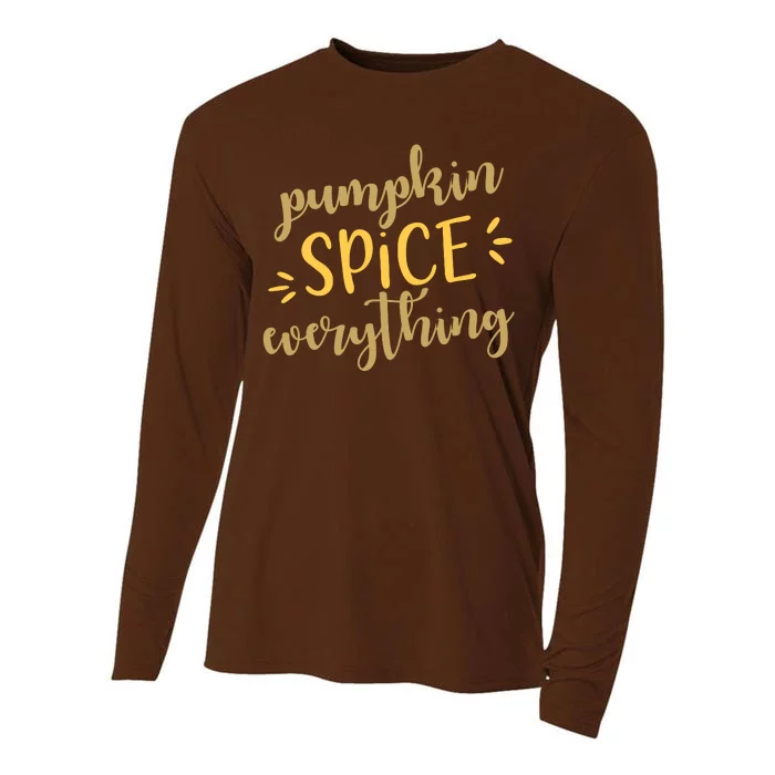 Pumpkin Spice Everything Cooling Performance Long Sleeve Crew