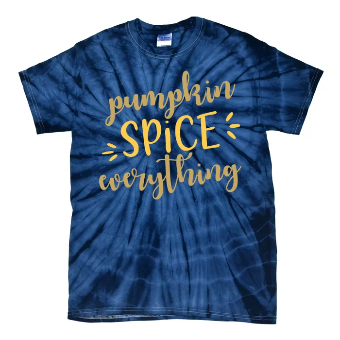 Pumpkin Spice Everything Tie-Dye T-Shirt