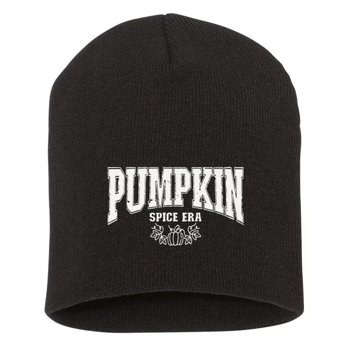 Pumpkin Spice Era Pumpkin Spice Short Acrylic Beanie