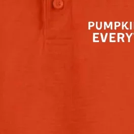 Pumpkin Spice Everything Dry Zone Grid Performance Polo