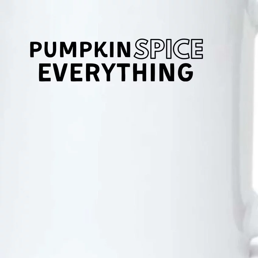 Pumpkin Spice Everything Black Color Changing Mug