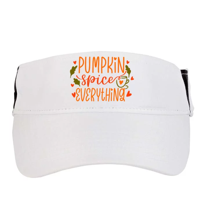 Pumpkin Spice Everything Holiday Festive Adult Drive Performance Visor