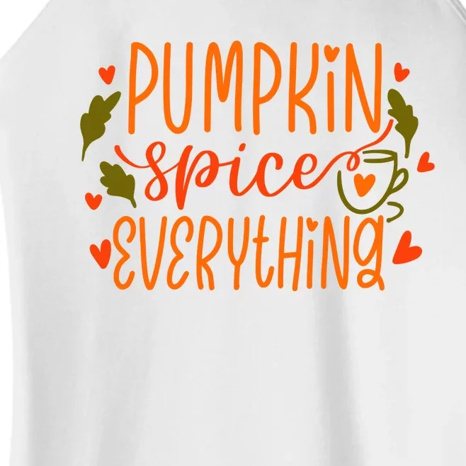 Pumpkin Spice Everything Holiday Festive Women’s Perfect Tri Rocker Tank