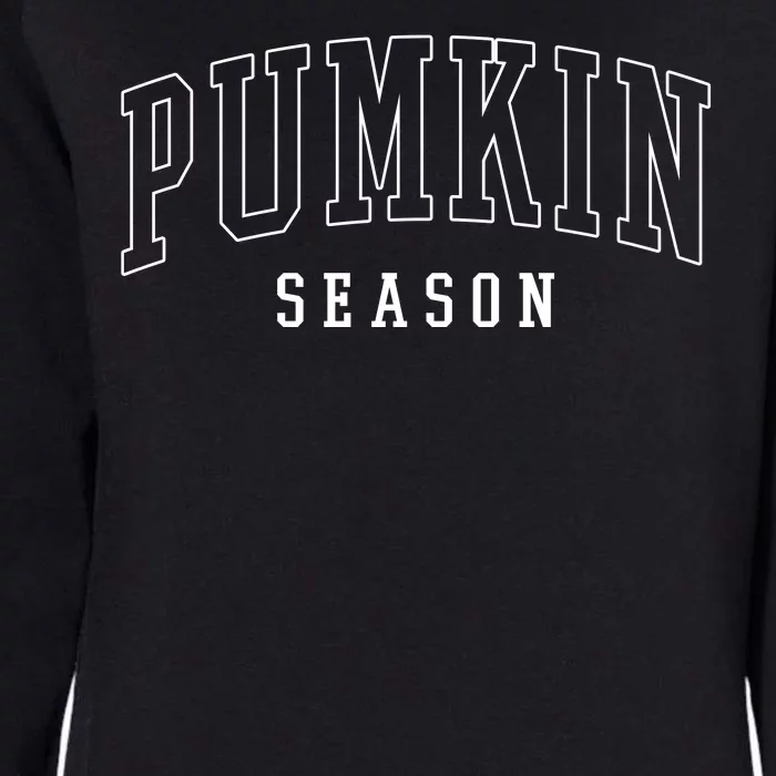 Pumpkin Season Fall Lover Womens California Wash Sweatshirt