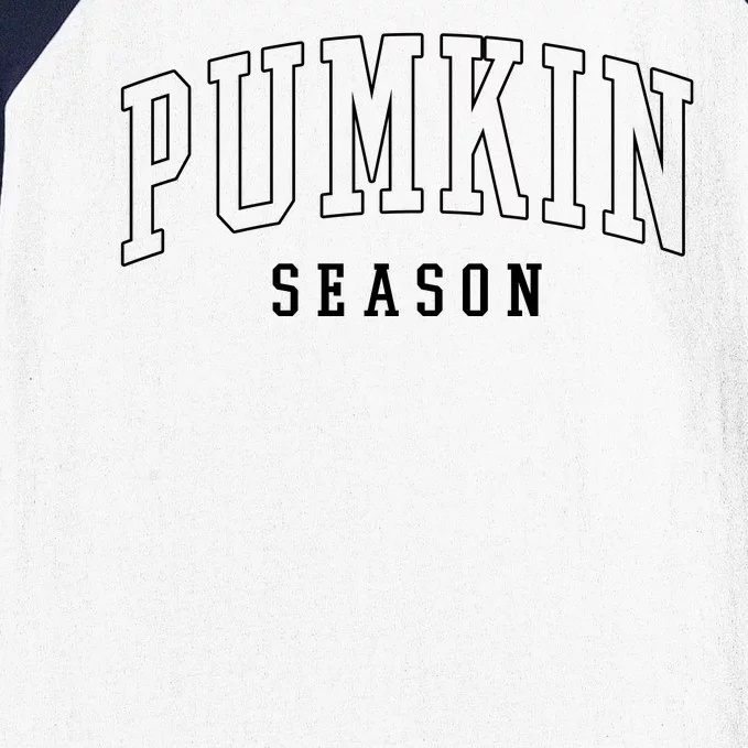 Pumpkin Season Fall Lover Baseball Sleeve Shirt