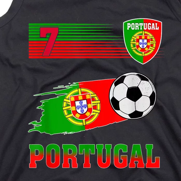 Portugal Soccer Flag Jersey Portugalese Retro 7 2022 Tank Top