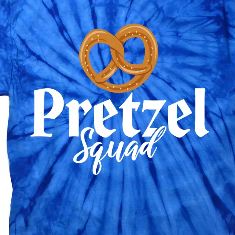 Pretzel Squad Funny Oktoberfest Pretzel Lover Celebrate Gift Tie-Dye T-Shirt