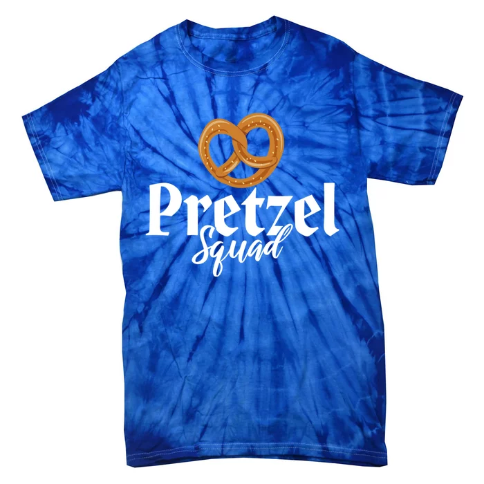 Pretzel Squad Funny Oktoberfest Pretzel Lover Celebrate Gift Tie-Dye T-Shirt