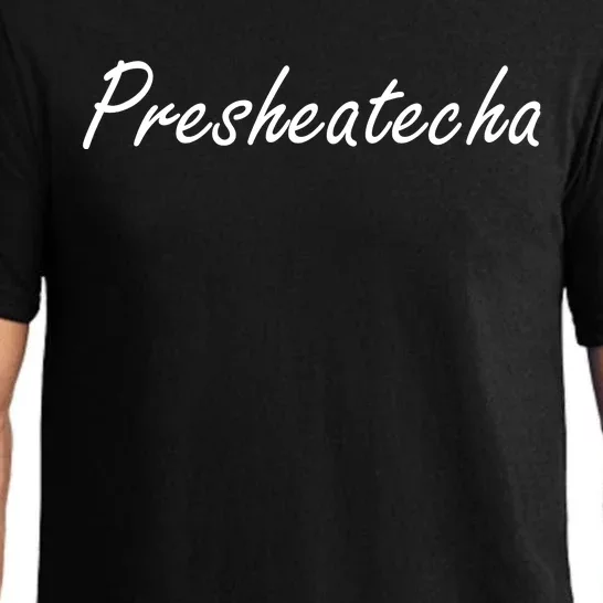 Presheatecha Script Funny Word Chicken Shack Pajama Set