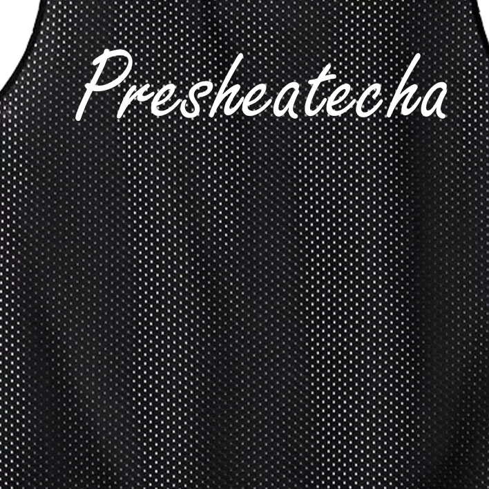 Presheatecha Script Funny Word Chicken Shack Mesh Reversible Basketball Jersey Tank