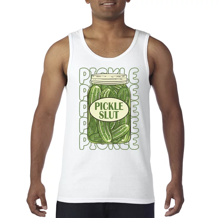 Pickle Slut Funny Pickle Lover Tank Top