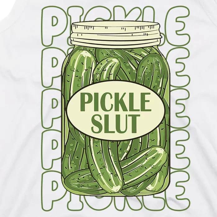 Pickle Slut Funny Pickle Lover Tank Top