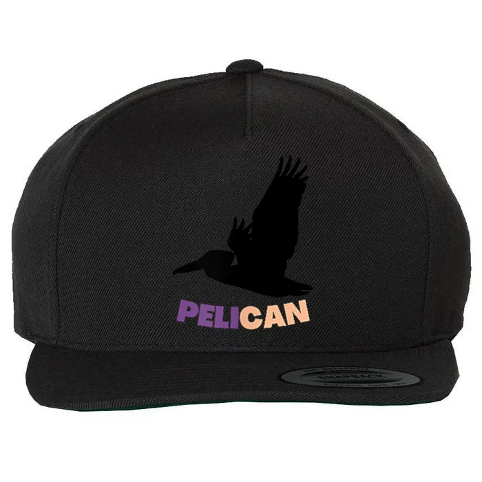 Pelican Sunset Florida Wool Snapback Cap