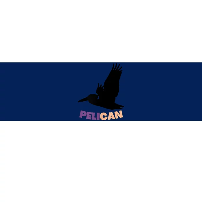 Pelican Sunset Florida Bumper Sticker