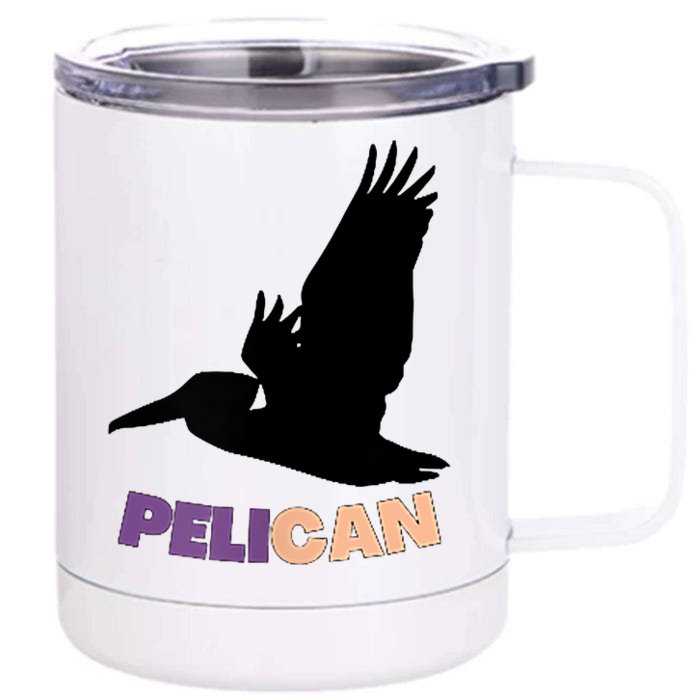 Pelican Sunset Florida Front & Back 12oz Stainless Steel Tumbler Cup