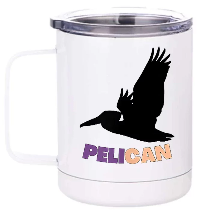 Pelican Sunset Florida Front & Back 12oz Stainless Steel Tumbler Cup