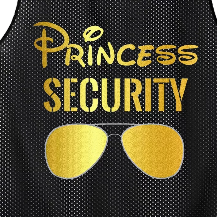 Princess Security For Men Women Mesh Reversible Basketball Jersey Tank