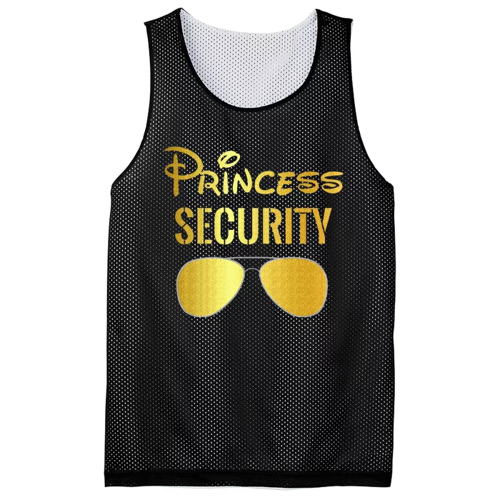 Princess Security For Men Women Mesh Reversible Basketball Jersey Tank