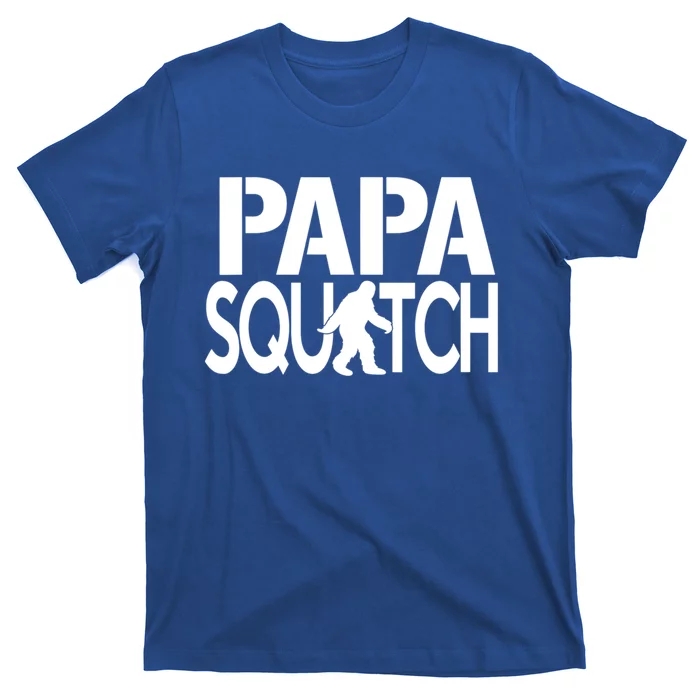 Papa Squatch For Dad Sasquatch Bigfoot Gift T-Shirt