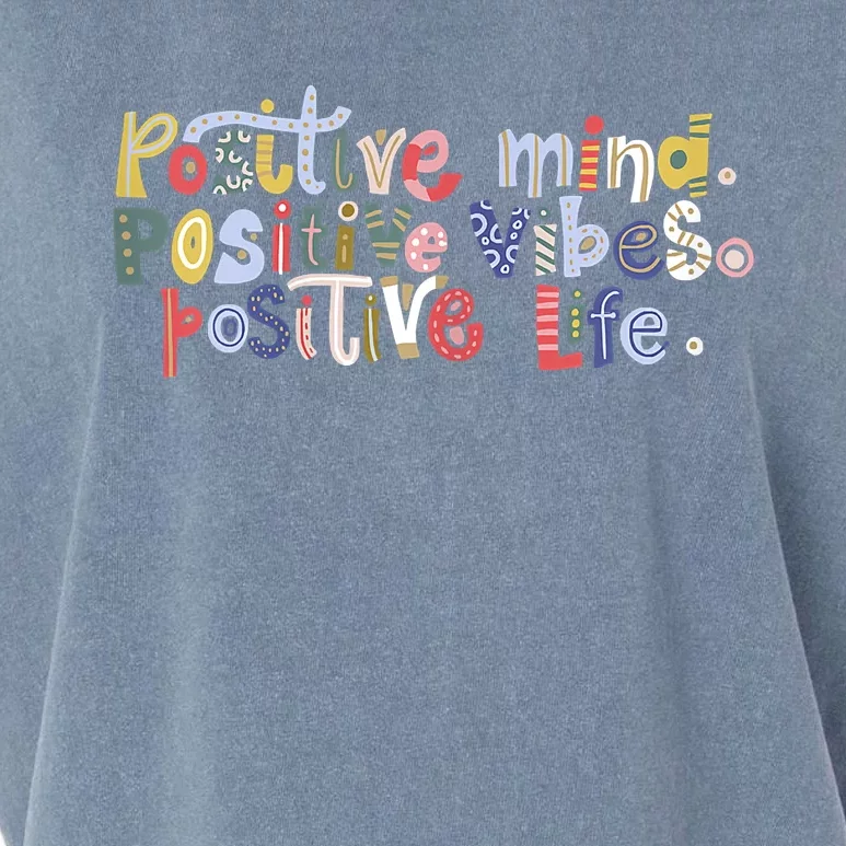 Positive Spring Flowers Garment-Dyed Women's Muscle Tee