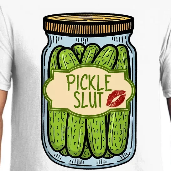 Pickle Slut Funny Pickle Slut Who Loves Pickles Apaprel Pajama Set